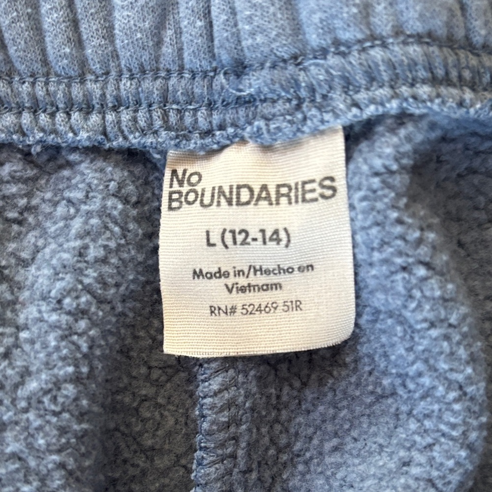 No Boundaries Pink and Blue Sweat Pants - Picture 2 of 11